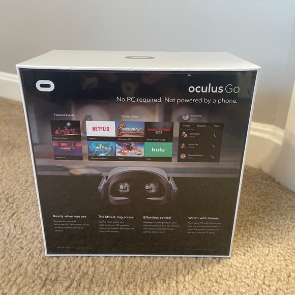 Brand new in a box Oculus Go with case $300 obo - Picture 4 of 4